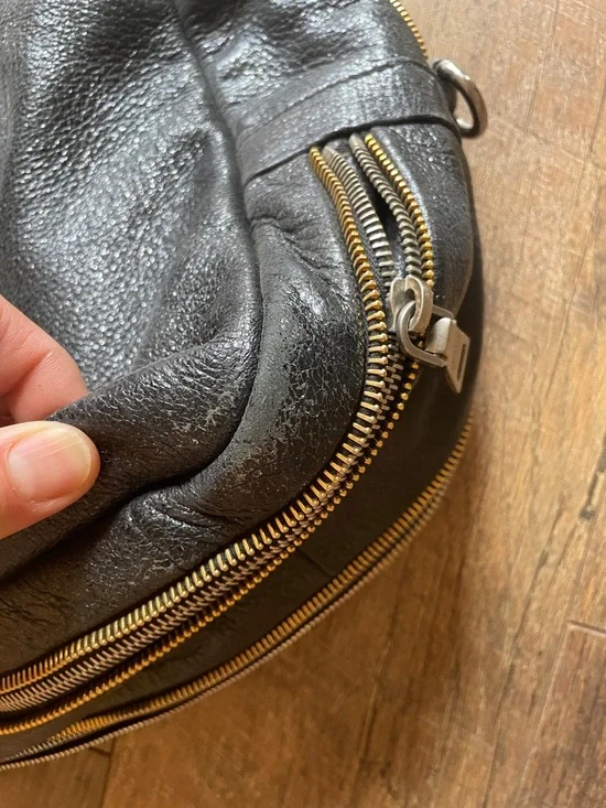 Prada Black Shiny Leather Tote - Picture 14 of 16